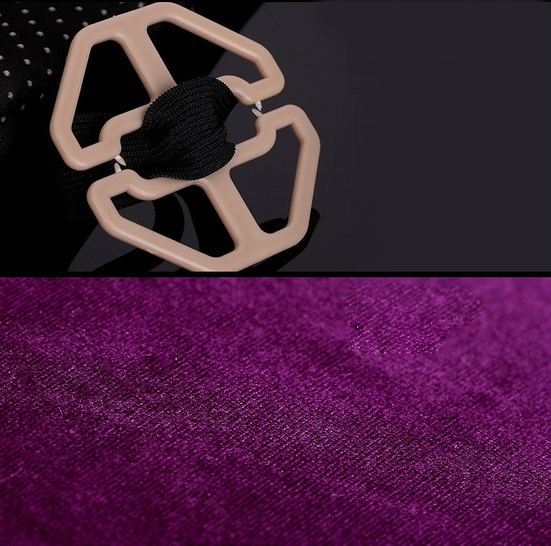 Winter Crystal Plush Car Back Seat Cushion Woman Universal Auto Long Pads 1pcs - Purple