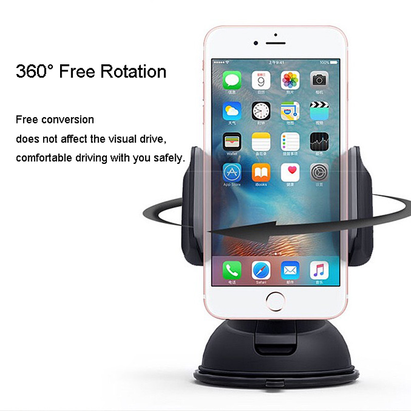 Auto Phone Holder Magnetic Air Vent Mount Mobile Stand Magnet Support Cell GPS - Black