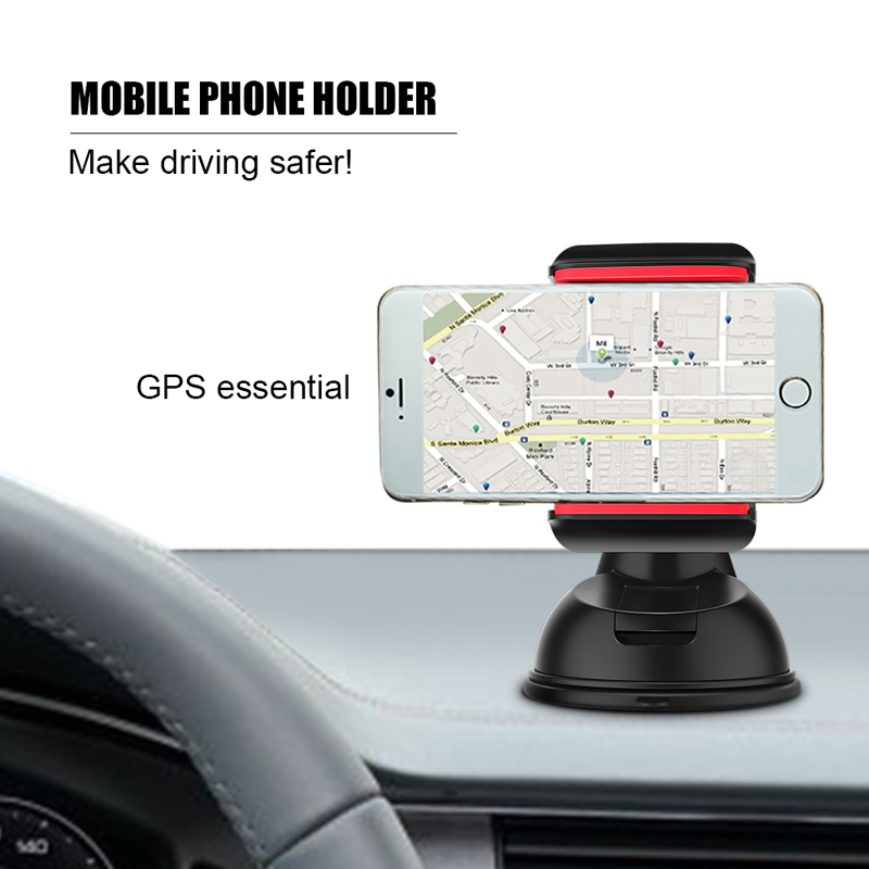 Auto Phone Holder Magnetic Air Vent Mount Mobile Stand Magnet Support Cell GPS - Black