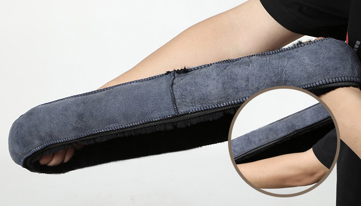 Classical Winter Wool Car Steering-wheel Cover Soft Fur Steering Wheel Cover Sheepskin - Yellow