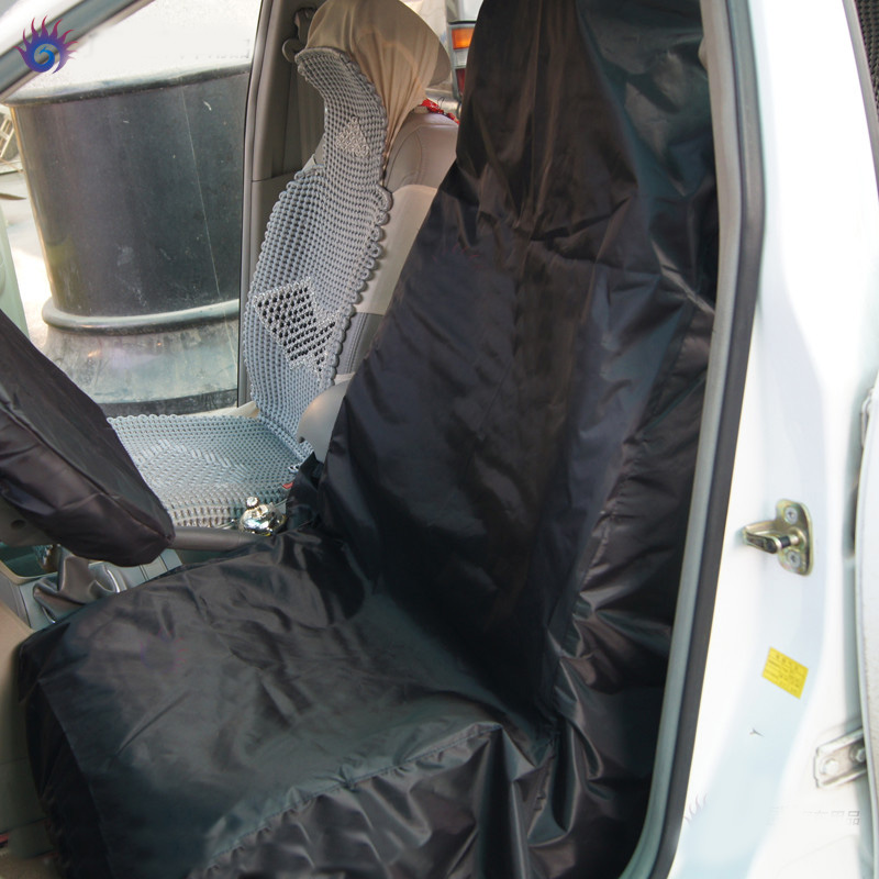 High Qality Disposable Car Waterproof Cloth Universal Seat Protector 1pcs Front Seat Cover - Black