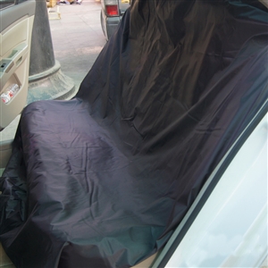 High Qality Disposable Car Waterproof Cloth Universal Seat Protector 1pcs Rear Seat Cover - Black