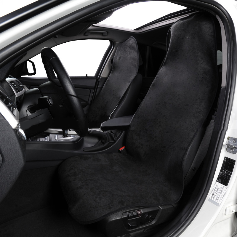 Towel Cushion Sports Car Seat Cover Gym Running Outdoor Beach Swimming Pads Pets Dogs Mat 1pcs - Black