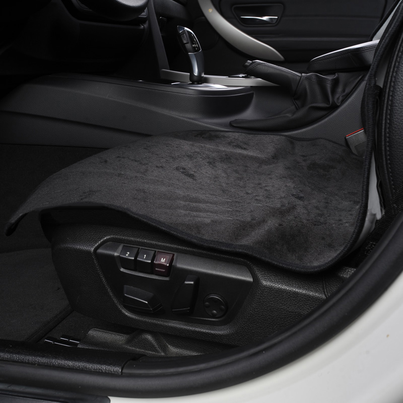 Towel Cushion Sports Car Seat Cover Gym Running Outdoor Beach Swimming Pads Pets Dogs Mat 1pcs - Black