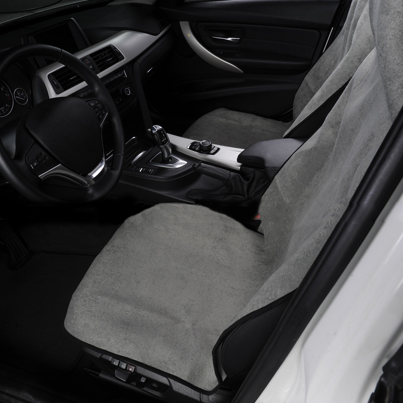 Towel Cushion Sports Car Seat Cover Gym Running Outdoor Beach Swimming Pads Pets Dogs Mat 1pcs - Grey