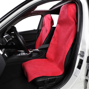 Towel Cushion Sports Car Seat Cover Gym Running Outdoor Beach Swimming Pads Pets Dogs Mat 1pcs - Red
