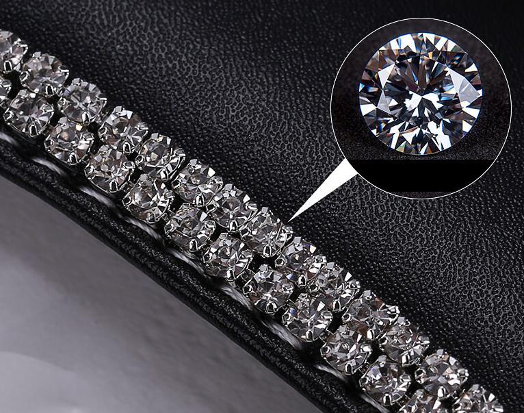 Top Grade Diamond Leather Car Tissue Paper Box Case Pink Plush Crystal For Office Home Decor - Black