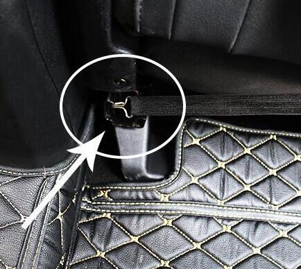 Leather Large Waterproof Felt Auto Seat Back Organizer Holder Pocket Hanger Storage Bag - Brown