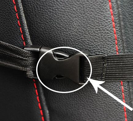 Leather Large Waterproof Felt Auto Seat Back Organizer Holder Pocket Hanger Storage Bag - Brown