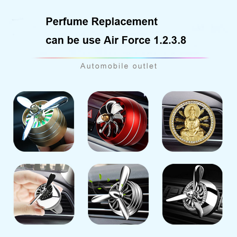 5pcs Automobile Smell Car Air-Purify Auto Air Vent Out Solid Perfume - Fragrans