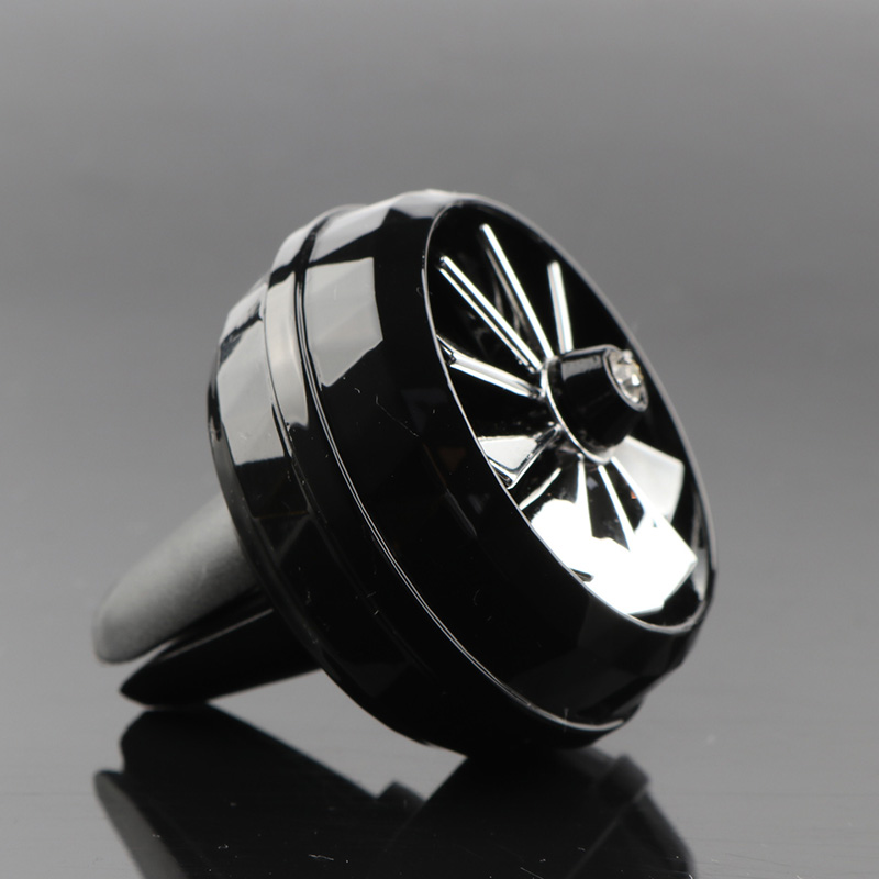 Abs Great Clear 1pcs Car Air-Purify Clip Auto Air Out Perfume Clip - Black