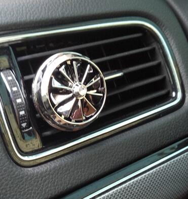 Abs Great Clear 1pcs Car Air-Purify Clip Auto Air Out Perfume Clip - Silver