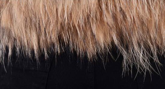 Good Warm Temperament Real Fox Fur Vests Women Overcoat - Red Green