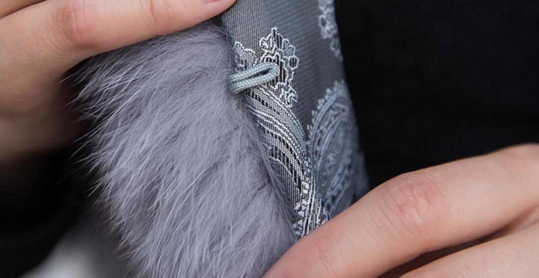 Luxury Winter Super Real Fox Fur Vests Fashion Women Overcoat - Black