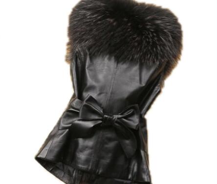 Nice Elegant Faux Raccoon Fur Vest Fashion Women Overcoat - Brown