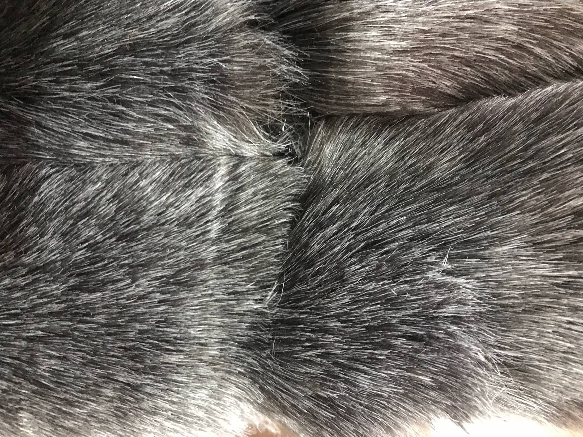 Warm Elegant Faux Fox Fur Vest Fashion Women Overcoat - Grey 02