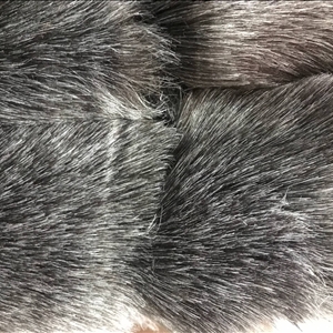 Warm Elegant Faux Fox Fur Vest Fashion Women Overcoat - Grey 02
