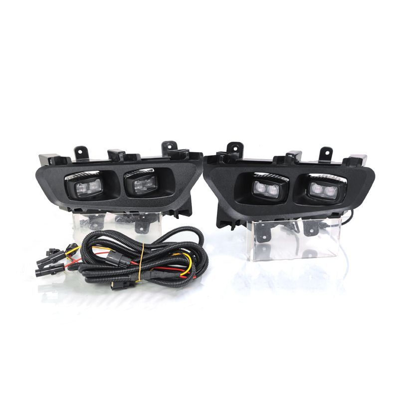 Auto Modification Led Lens Front Daytime Running Lights Retrofit Car Driving Lights Anti Fog Lighting For Ford F-150 - Yellow Light