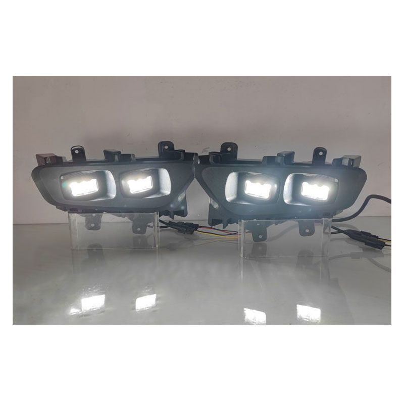 Auto Modification Led Lens Front Daytime Running Lights Retrofit Car Driving Lights Anti Fog Lighting For Ford F-150 - White Light