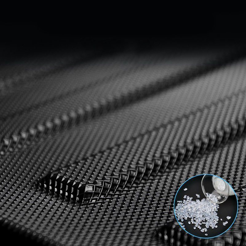 Automotive Floor Mats Interior TPE + Snow Silk Blanket Waterproof Car Carpet Truck Mats Modification 6pcs For Ford F-150 - Black