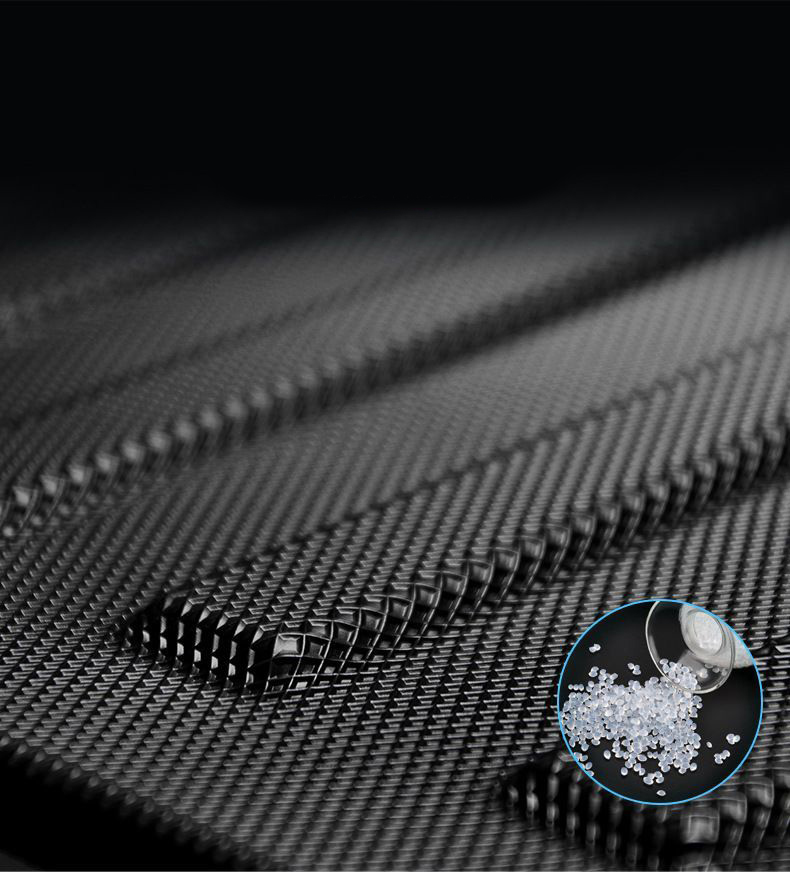 Automotive Floor Mats Interior TPE Waterproof Car Carpet Truck Mats Modification Accessories 3pcs For Ford F-150 - Black