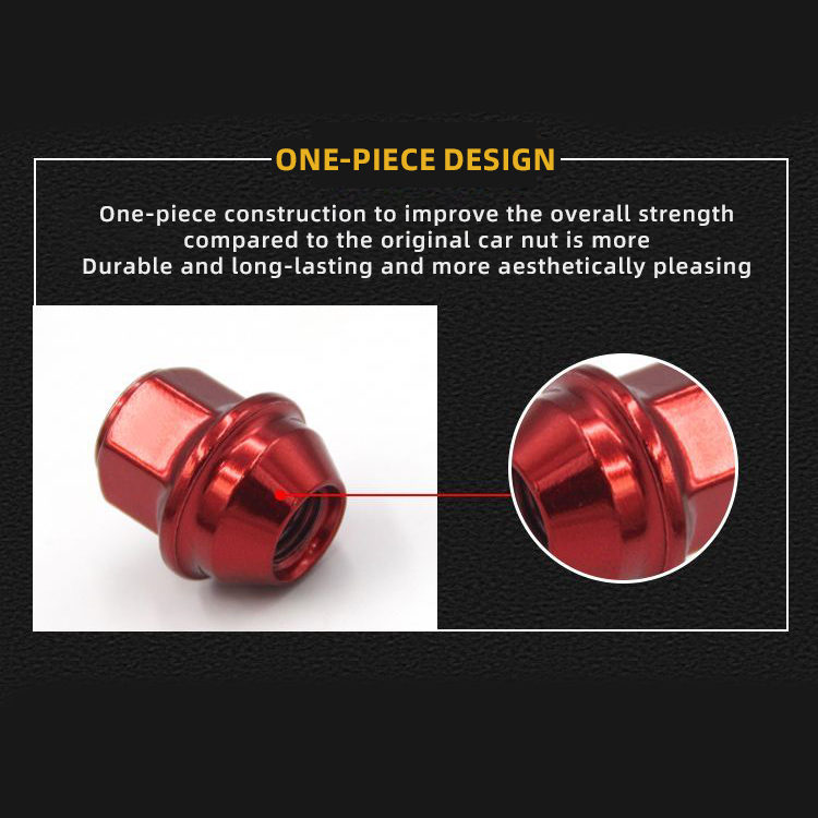 Automotive Wheel Hub Tire Screws Nuts Parts Car Original Factory Upgraded For Tesla Model Y Solid 20 Pieces - Multicolour