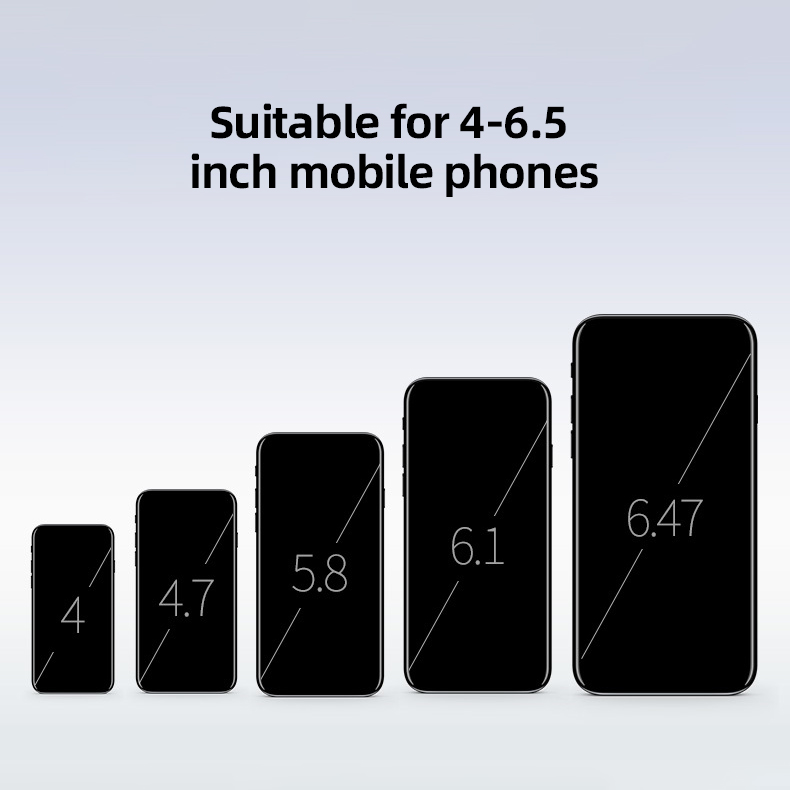 Gravity Metal T-shaped Car Mobile Phone Holder Air Outlet Automobile Bracket Vent Mount Clip Stand GPS For Ford F-150 - Black