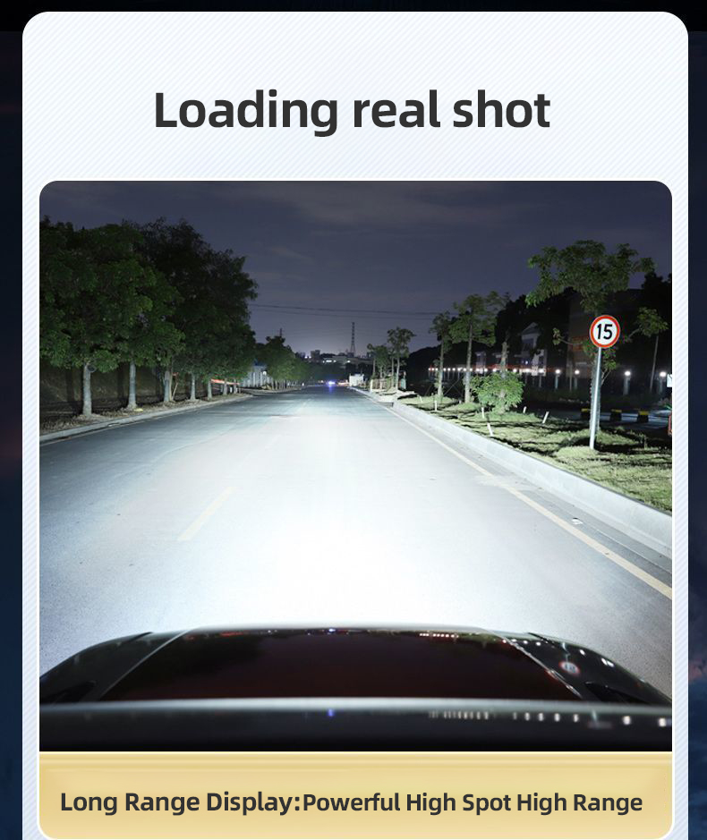 High Performance Auto 180w Led Headlamps Integrated Bulb Retrofit Strong Car White Light For Ford F-150 - High + Low Beam