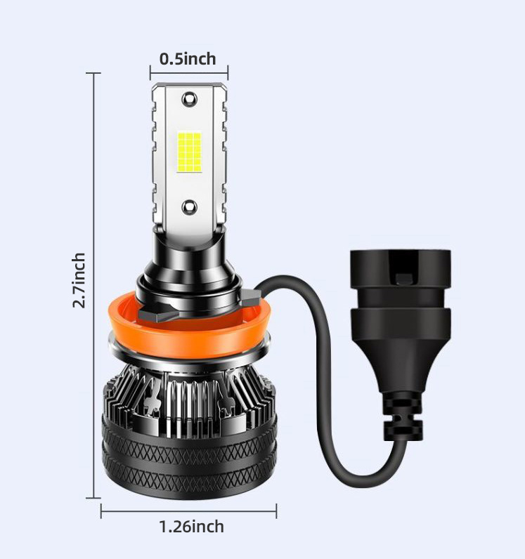 High Performance Auto 180w Led Headlamps Integrated Bulb Retrofit Strong Car White Light For Ford F-150 - High + Low Beam