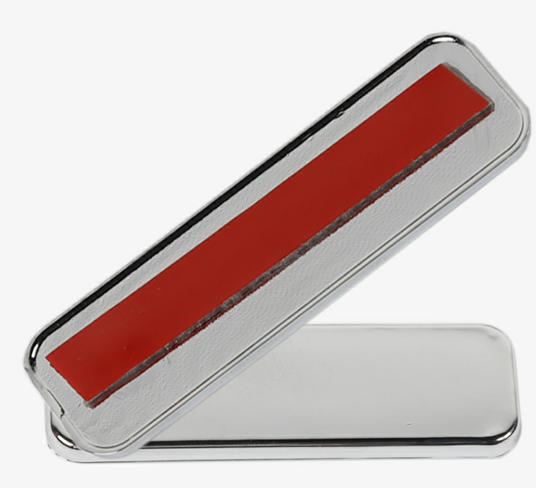 Original ABS Automobile Console Gear Shift Knob Box Panel Cover Car Shifters Decor For Ford F-150 - Silver