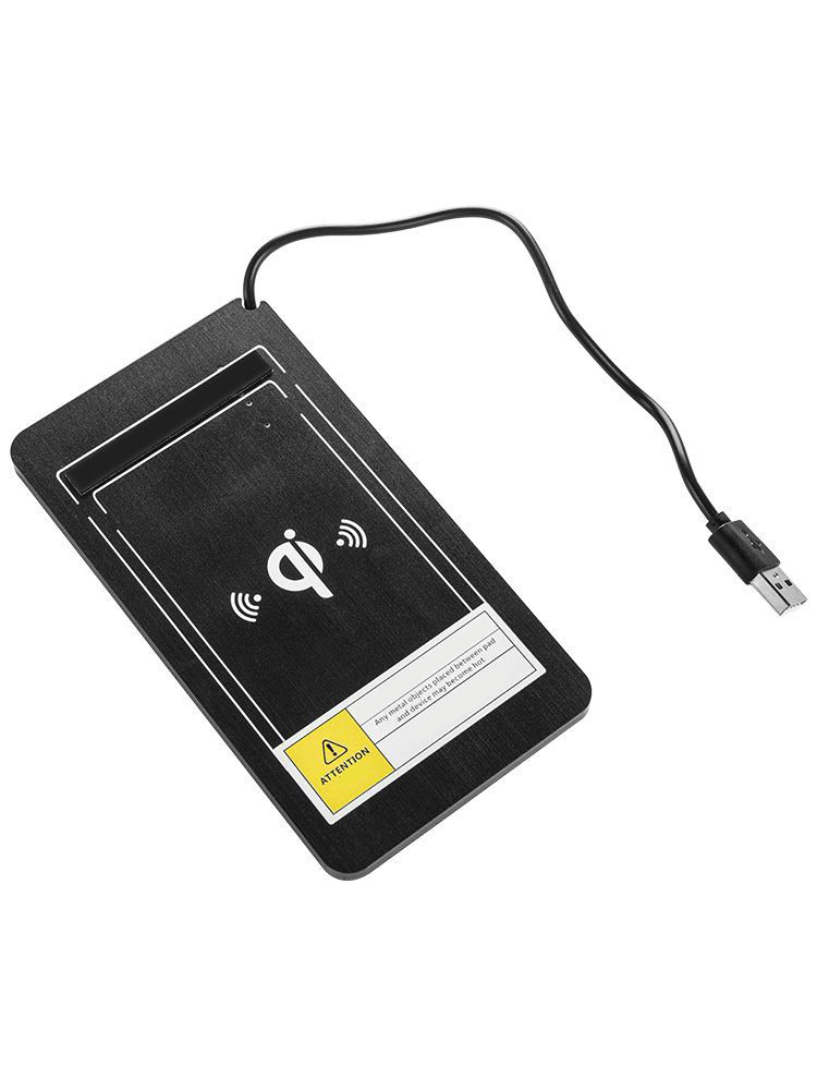 Original ABS Car Mobile Phone Wireless Charger 10W Auto Modification Upgrade QC3.0 PD Interface For Audi Q5 Q5L - Black