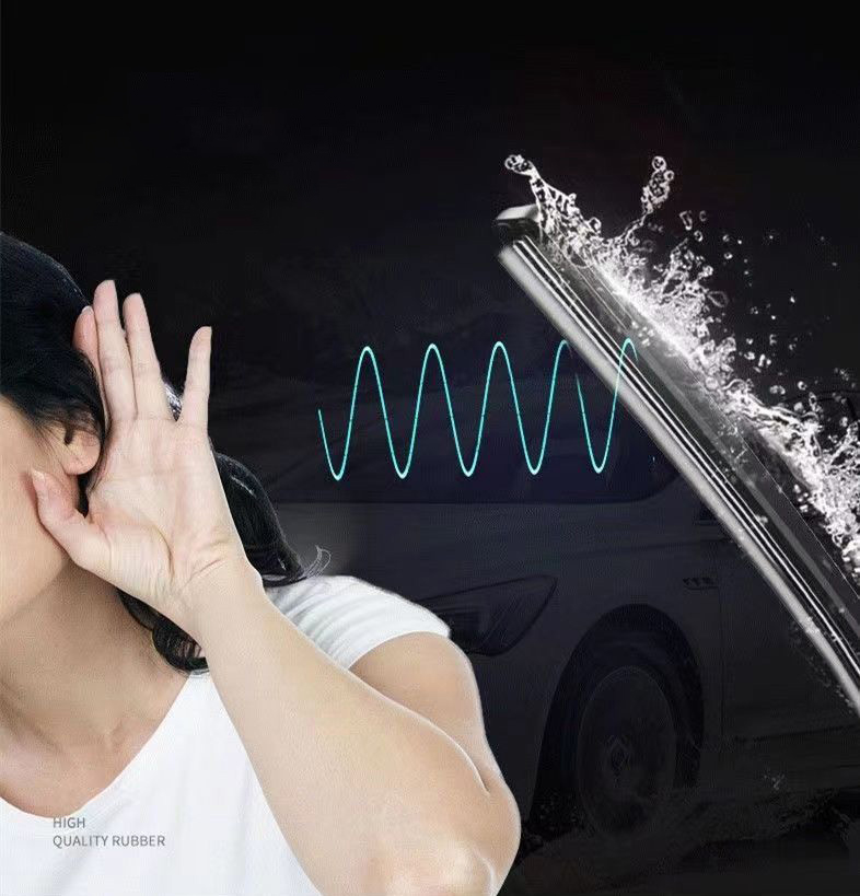 Original Factory Car Mounted Boneless Front Wiper High-definition Silent Window Automotive Windshield Wipers For Ford F-150 - Black