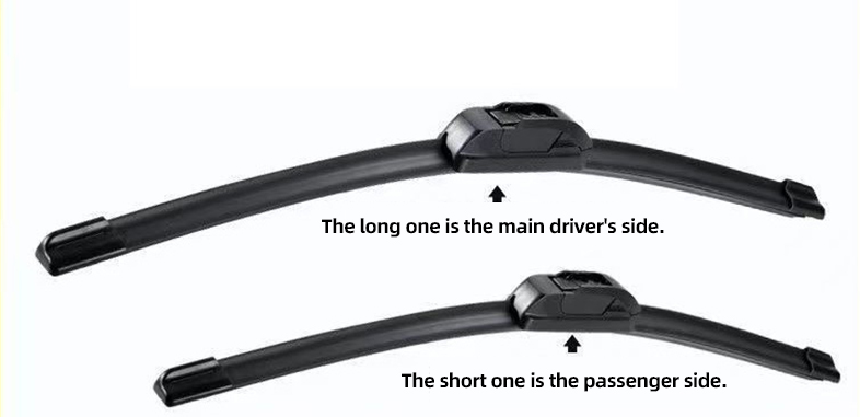 Original Factory Car Mounted Boneless Front Wiper High-definition Silent Window Automotive Windshield Wipers For Ford F-150 - Black