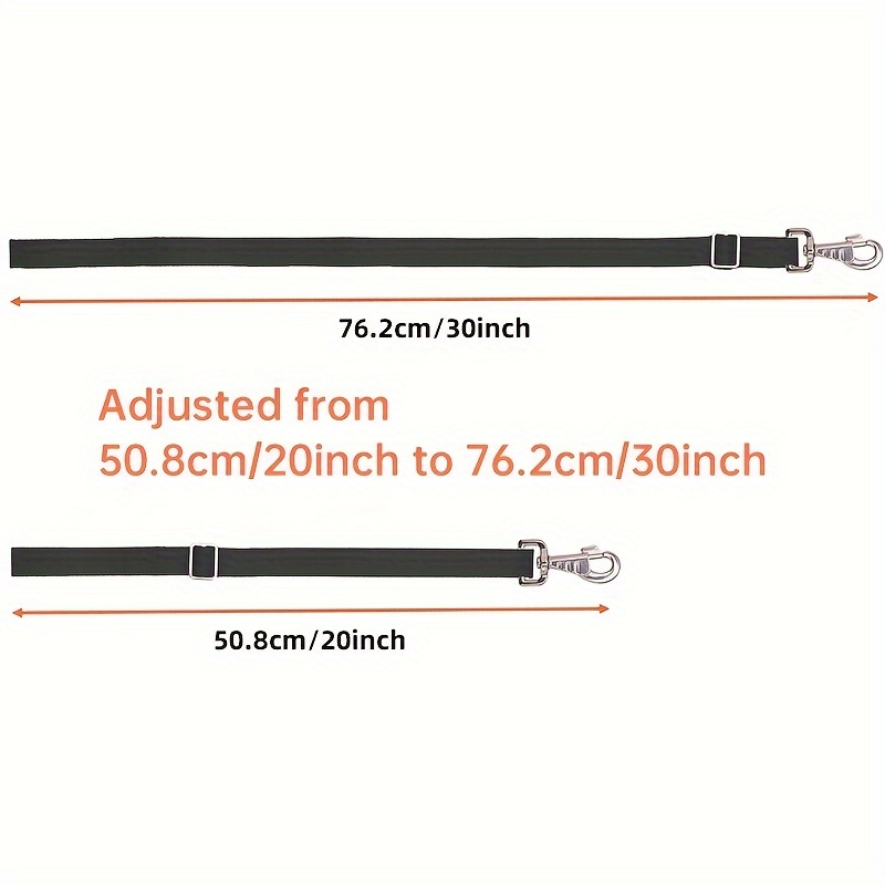 3Pack Heavy-Duty Acrylic Water Bucket Straps Horses Multipurpose Adjustable Stall Muck Supplies Hanging Straps - Black