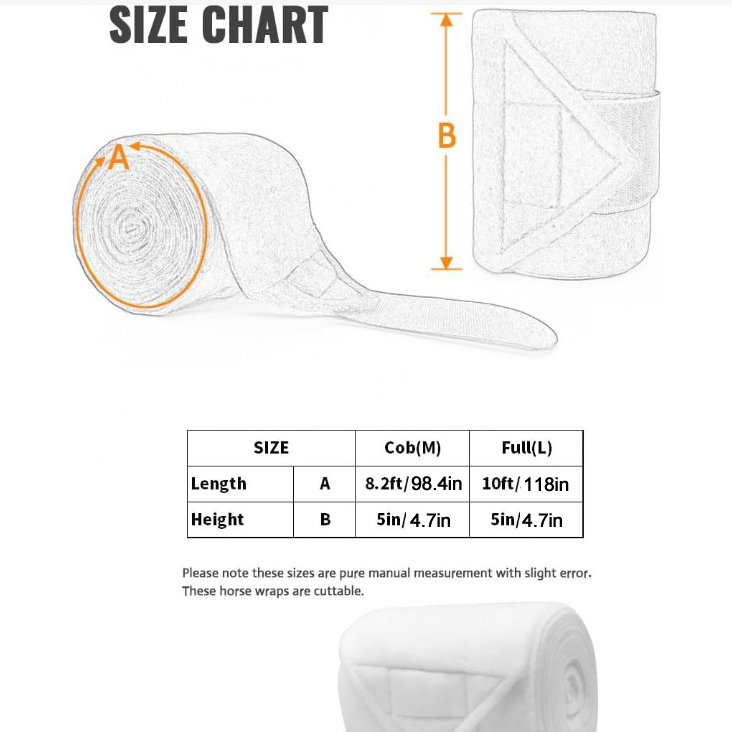 Adjustable Horse Leg Bandage Breathable Polar Fleece Equine Guards Insect-Repellent Wraps Reduced Fatigue Equestrian Gear - Black