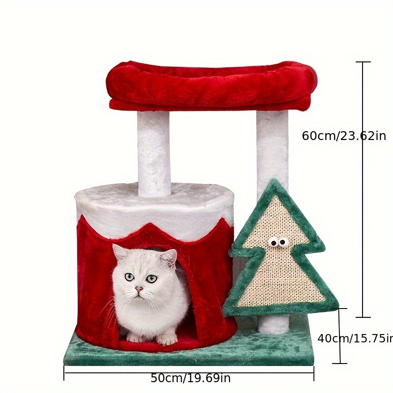 Cat Friendly Christmas Tree Cat Proof Tree Cat Tower Cats Climbing Tree Cat Condo Cats Nest Scratch Posts Cat Climber - HX1