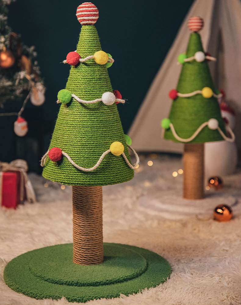 Christmas Tree Cat Proof Tree Cat Tower Cats Climbing Tree Cat Condo Cats Nest Scratch Posts kitten Essentials Cat Climber - Medium