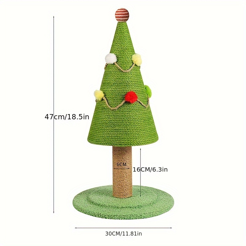 Christmas Tree Cat Proof Tree Cat Tower Cats Climbing Tree Cat Condo Cats Nest Scratch Posts kitten Essentials Cat Climber - Medium