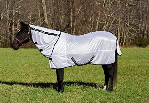 Factory Direct Polyester Horse Care Large Breed Summer Comfort Equestrian Gear with Breathable Waterproof - White