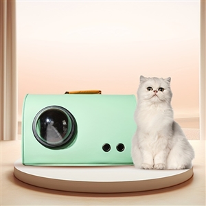 Fashion Pet Handbag Quality Durable Polyester Zipper Closure For Cats Dogs Bags Best For Travel Outdoor Use - Green