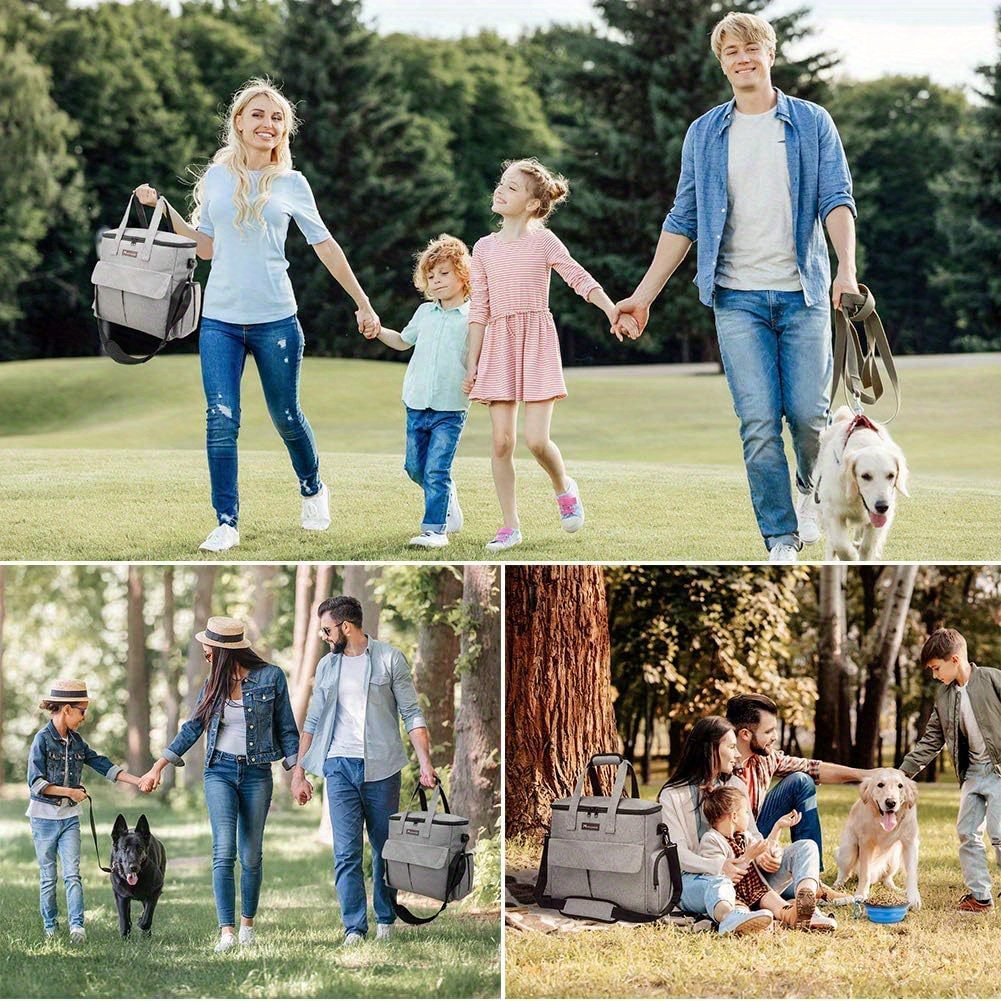 Kitten Carrier Carrying Handbag Shoulder Ventilate Durable Oxford Puppy Cats Dogs Bags Cat Food Storage Bag Outdoor - Blue