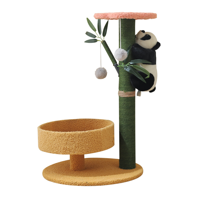 Kitten Cat Small Cat Tower For Indoor Cats Climbing Tree Cat Condo Scratching Post kitten Essentials Cat Climber - Scratch Posts