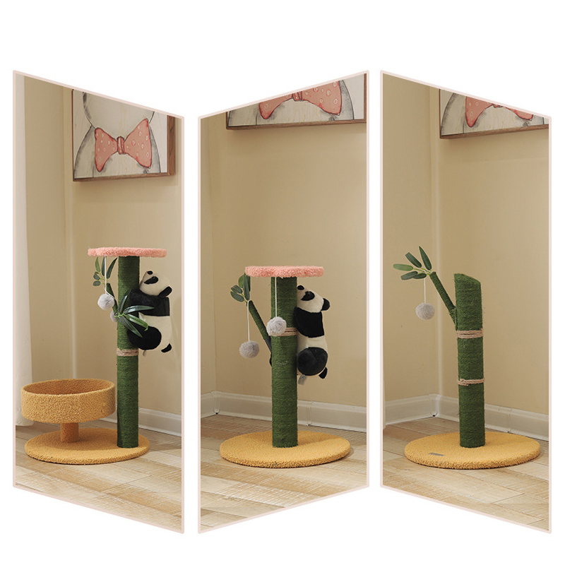 Kitten Cat Small Cat Tower For Indoor Cats Climbing Tree Cat Condo Scratching Post kitten Essentials Cat Climber - Scratch Posts