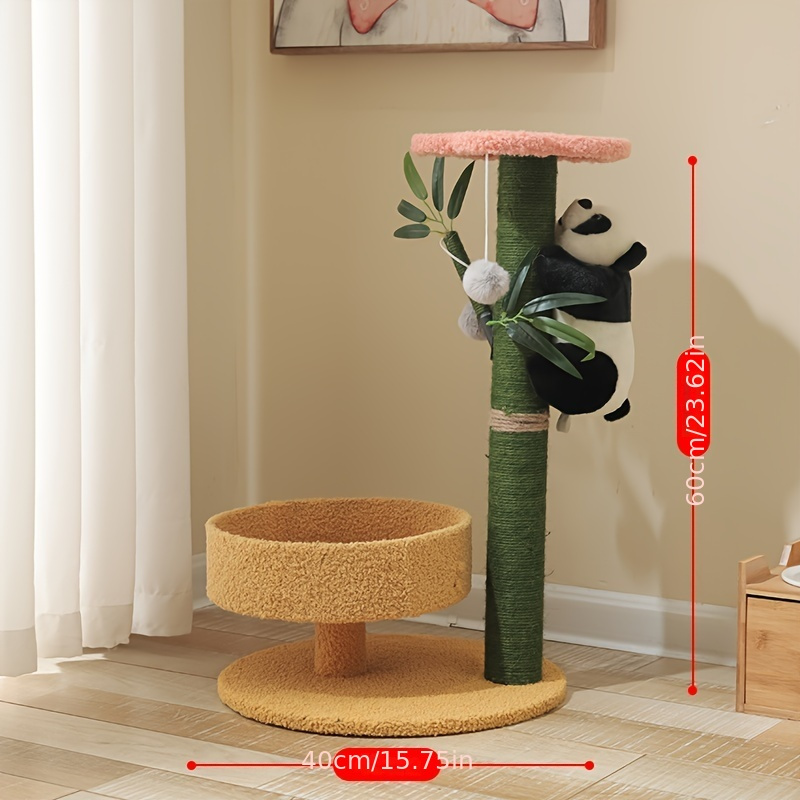 Kitten Cat Small Cat Tower For Indoor Cats Climbing Tree Cat Condo Scratching Post kitten Essentials Cat Climber - Scratch Posts