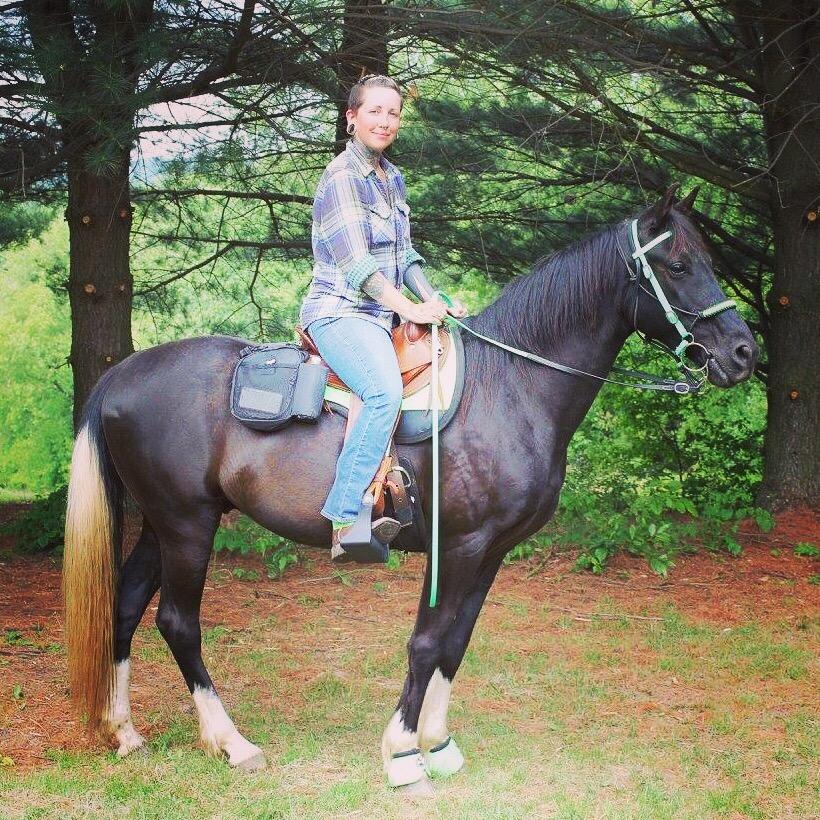 Multi-Purpose Horse Supplies Equestrian Saddle Bag With Water Bottle Holder Durable Nylon Fabric Fit For Riders - Brownness