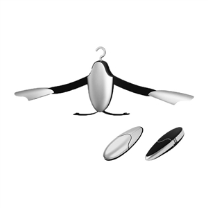 Multifunctional Car Coat Hangers Handle Hanging Hook ABS Alloy Portable Headrest Clothes Suit Travel Storage Bags Jacket - Penguin Silver