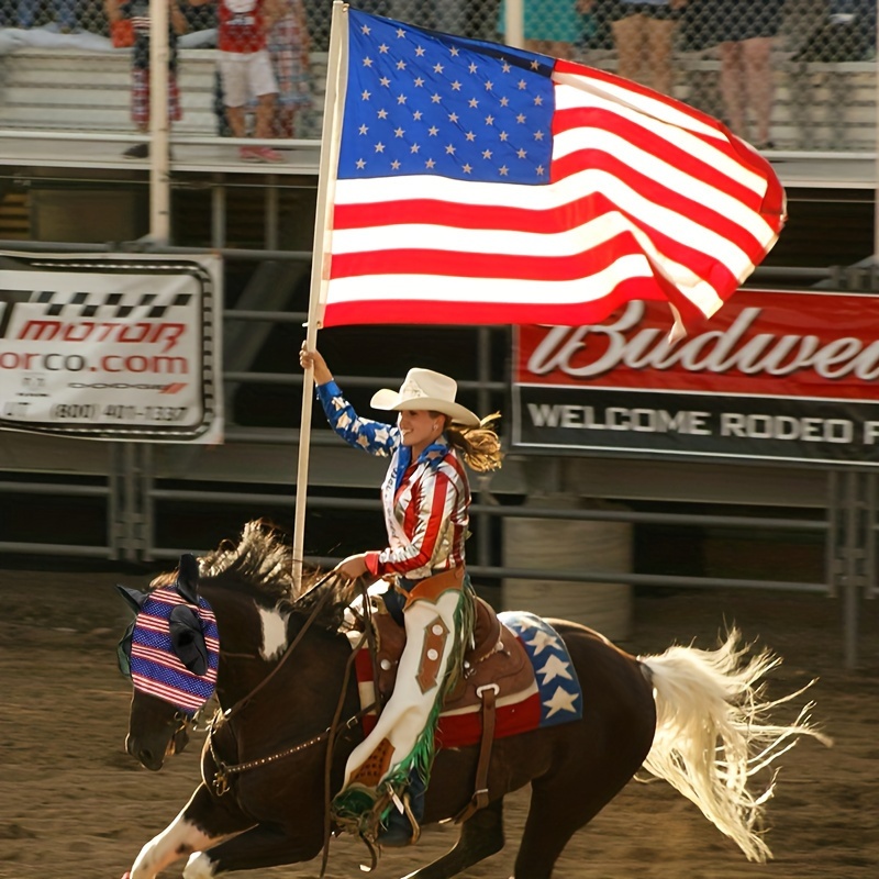 Stretch Lycra Mosquito Repellent Summer Breathable Horse Fly Mask With Ears Comfortable Mesh Rugged Ride Horse Supplies - Red