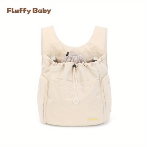 Summer Pet Travel Diaper Bag Cat Chest Bag Large Capacity Breathable Dog Bag Portable Dog Mobile Bag - Beige