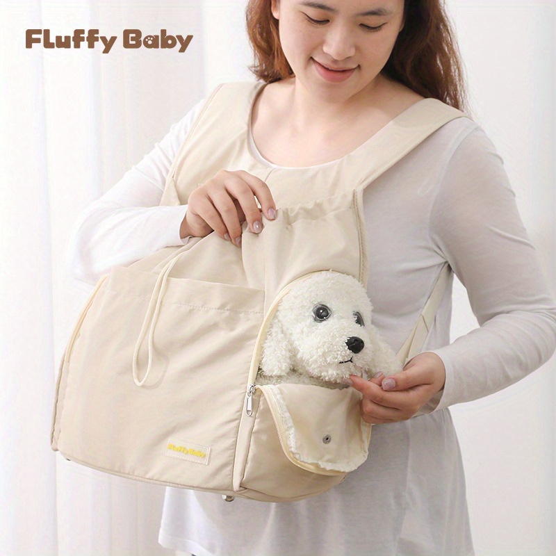 Summer Pet Travel Diaper Bag Cat Chest Bag Large Capacity Breathable Dog Bag Portable Dog Mobile Bag - Green