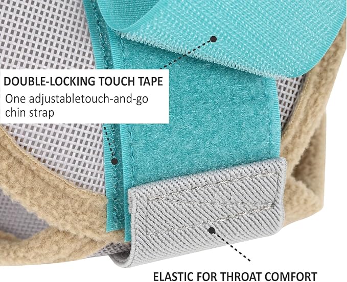 UV Protection Nylon Mosquito Repellent Summer Breathable Horse Fly Mask Mesh Nose Cover Ride Horse Supplies - With Ear